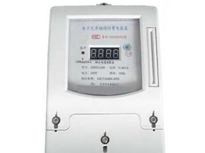 青海智能电表-单相预付费电能表图1
